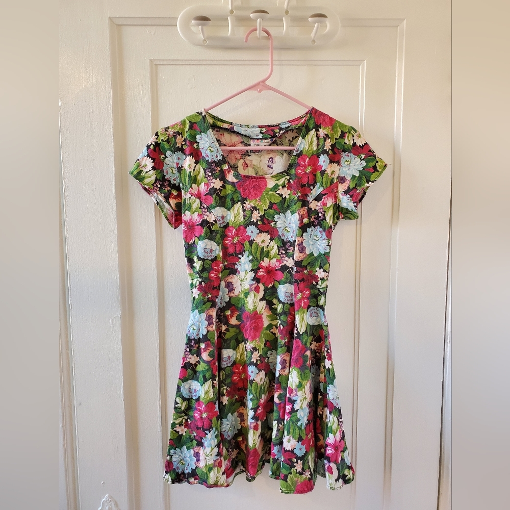 Vintage Cotton Floral Dress